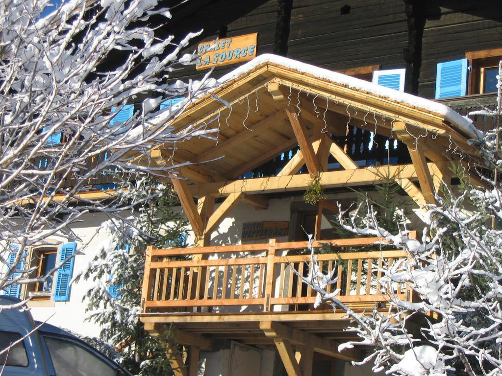 Hotel Chalet La Source Saint-Nicolas-la-Chapelle  Exteriér fotografie